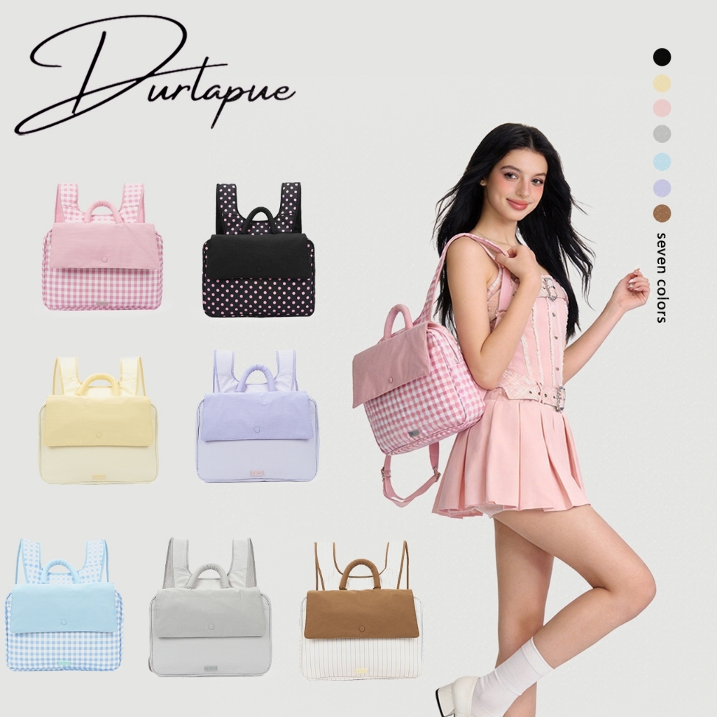 [Durlapue]-（Mùa quay lại trường học）16-Inch có thể lắp đặt, Thích hợp cho túi đựng máy tính đi học làm, thời trang đơn giản hào phóng