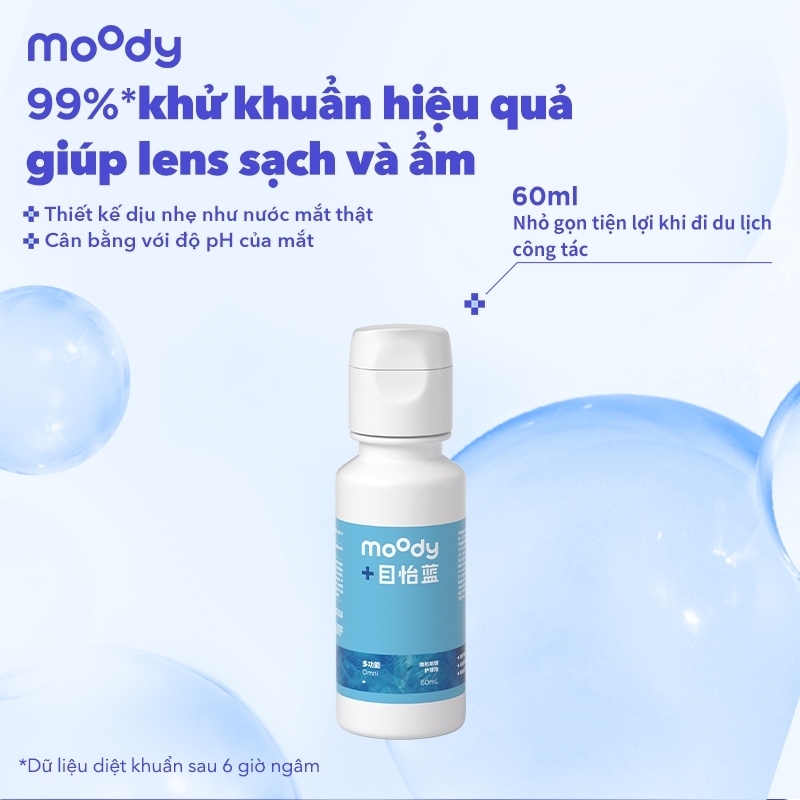 Giải pháp kính áp tròng MOODYBLUE