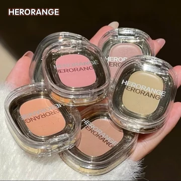 Hàng Mới Về HERORANGE Blush Kem Đa Năng Trang Điểm Hàng Ngày Tạo Bầu Không Khí Kết Cấu Dưỡng Ẩm Son Bùn Phấn Mắt Blush Bảng Đa Năng