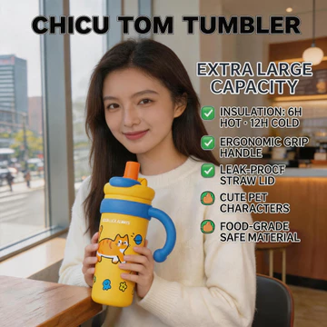 Bình giữ nhiệt hoạt hình,Chai nước có ống hút 1 Lít ,Cốc giữ nhiệt hoạt hình nóng và lạnh,SUS36L Cốc giữ nhiệt với ống hút,Cốc giữ nhiệt giữ lạnh,Cốc nước với dây nâng,Cốc nước cho trẻ em,Giữ lạnh và 
