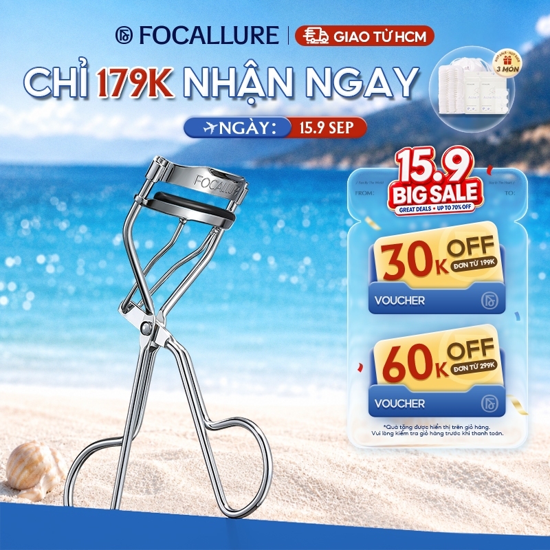 Dụng cụ bấm cong lông mi FOCALLURE cho hàng mi cong dài lâu 32g