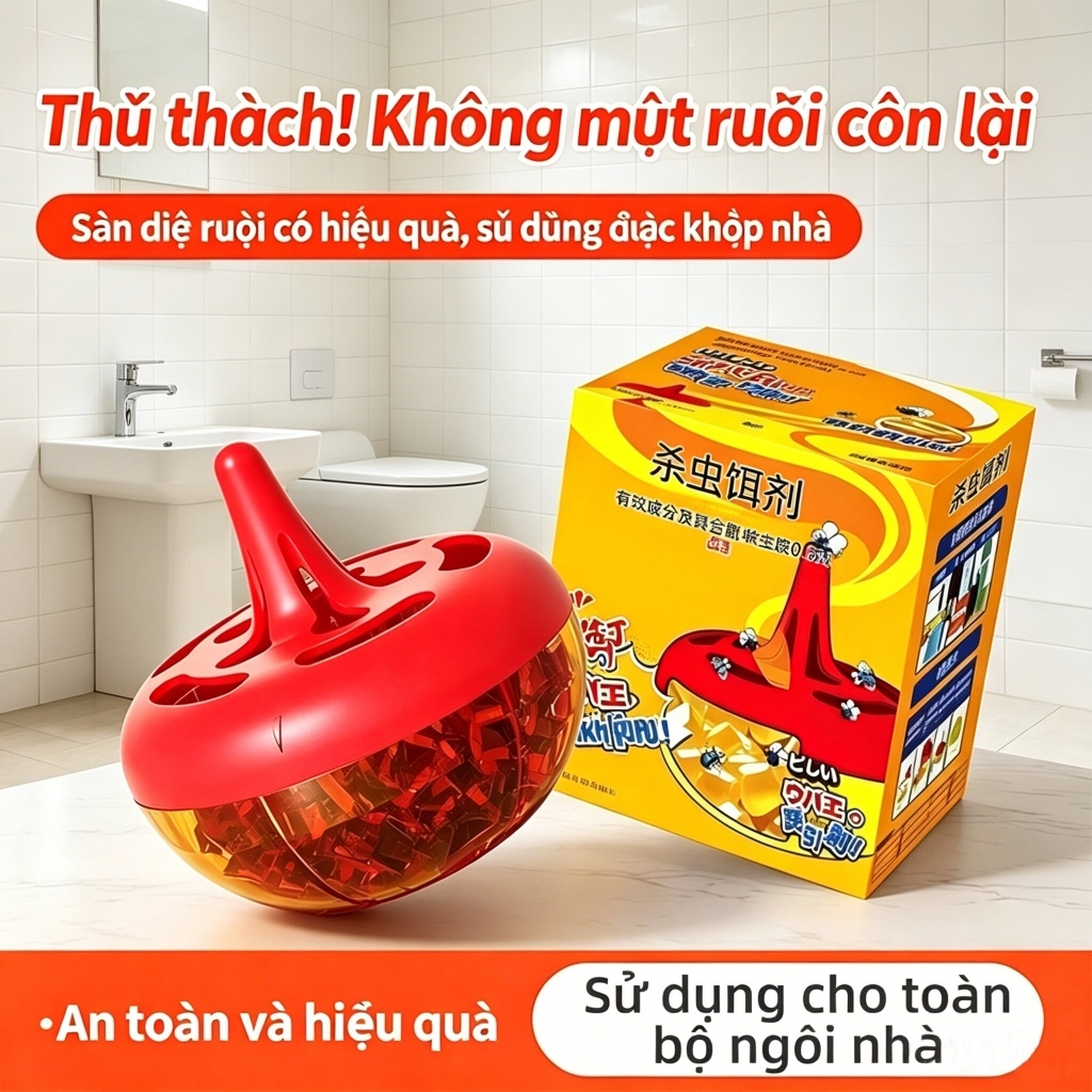 Bẫy Ruồi giấm Dễ Sử Dụng Quả Hiệu Quả Cao -Công Thức Nhập Khẩu Nhật Bản, Hấp Dẫn Tập Trung, Dùng Tới 30 Ngày