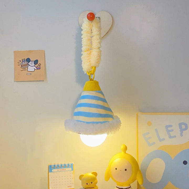 Đèn Treo Tường Đèn Ngủ Phòng Ngủ Ngủ Đi Kèm Giấc Ngủ Dễ Thương Trang Trí Phòng Ngủ Ngủ Ngủ Đầu Giường Treo Bầu Không Khí Đèn Chùm