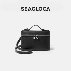 Seagloca Mới Phong Cách Đơn Giản Chất Lượng Cao PU Hộp Di Động Túi Đeo Ngang Dành Cho Nữ 1806