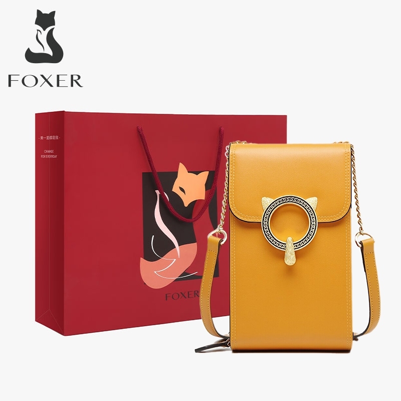 FOXERTúi đeo chéo nhỏ thời trang nữ