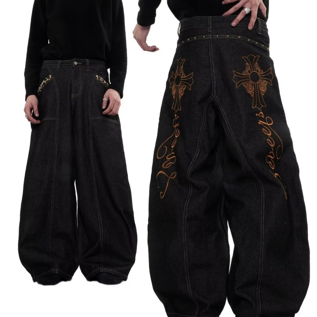 CGF Quần jean phong cách unisex cao cấp mang hơi thở retro Mỹ Unisex Fashion