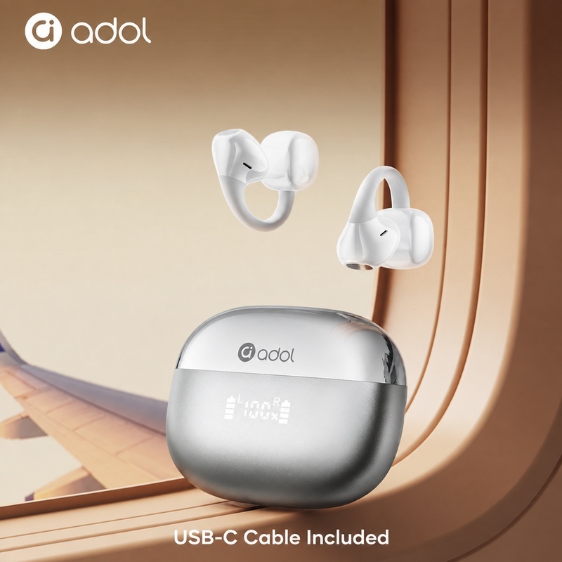 Tai Nghe Bluetooth ASUS Adol OWS-J118 - Pin lên đến 25 giờ, Khử Tiếng ồn ENC, Chống Nước IPX4,Đen,Trắng,Xanh lam,Màu tím,Hồng | BigBuy360 - bigbuy360.vn