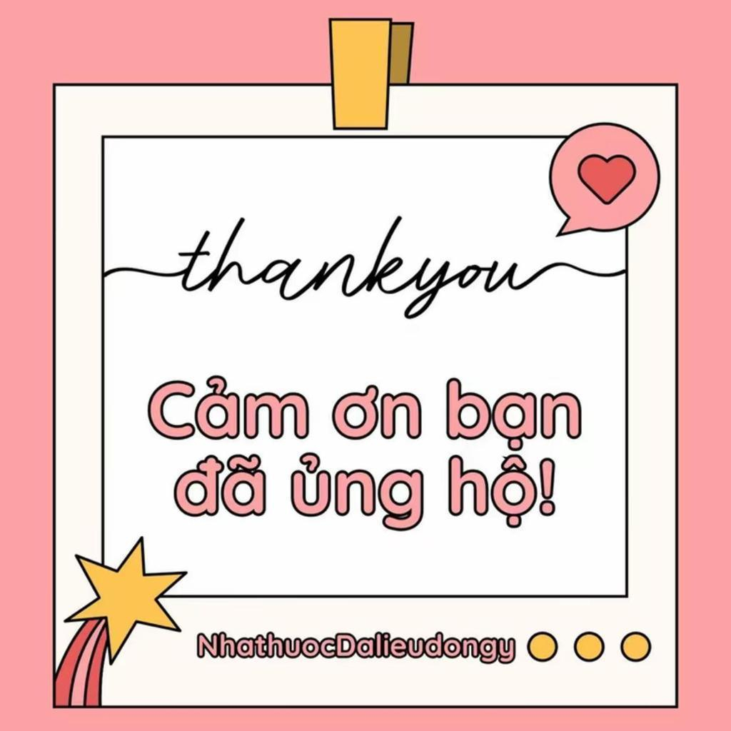 Thư cảm ơn: Chúng tôi chân thành cảm ơn bạn đã ủng hộ các cửa hàng.