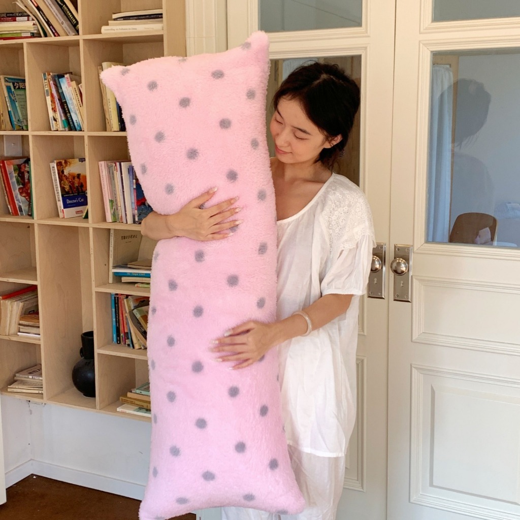 Gối lông cừu dài dài đôi lõi gối dài 40 * 115cm Vỏ gối in hình hoạt hình | BigBuy360 - bigbuy360.vn