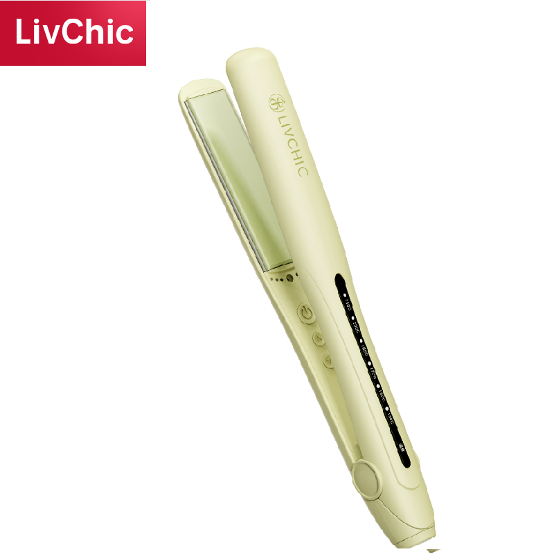 LivChic LS304S Máy ép duỗi 2IN1 chính hãng ion âm nhiệt 6 cấp dây 2m xoay 360° bảo vệ tóc tối ưu