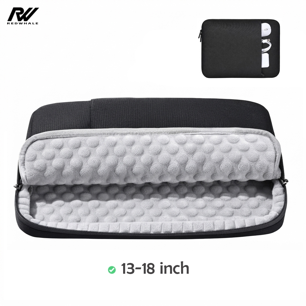 Túi đựng Laptop 13 14 15.6 16 17 18 Inch 360° Túi khí Túi đựng máy tính bảng chống sốc Túi bảo vệ bên trong cho nam giới