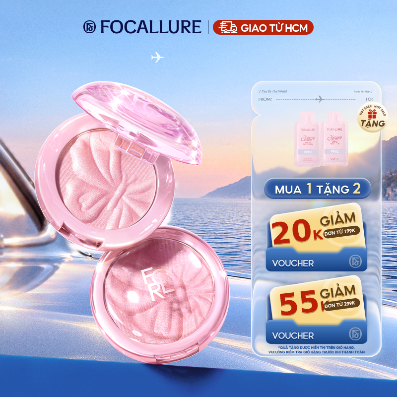 Focallure Spring Glow Airy Wear Blush, nó mang lại một thoáng mát