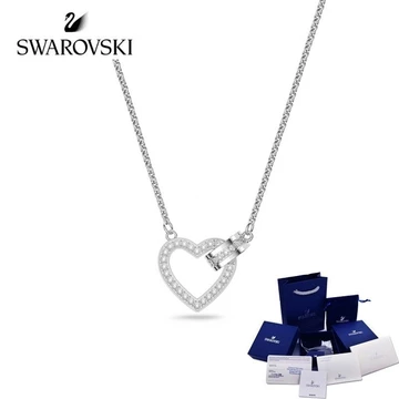 Vòng Cổ Swarovski Đáng Yêu Nữ Vòng Cổ Quà Tặng Thiên Nga Vòng Cổ Bạc Vòng Cổ Không Phai Màu Vòng Cổ Pha Lê Trang Sức Moissanite