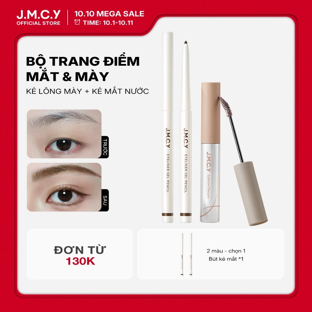 【MUA LÀ TẶNG】JMCY Gel lông mày nhuộm màu đa năng– Hình dạng màu sắc & giữ dáng vẻ tự nhiên Dễ sử dụng Mặc cả ngày Không phai màu-B