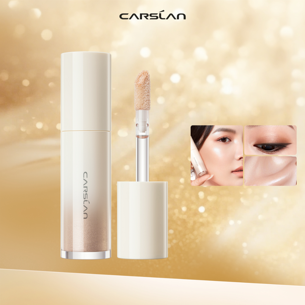 Kem highlight dạng lỏng Carslan 3D Bắt Sáng Glitter Shimmer Face 15g
