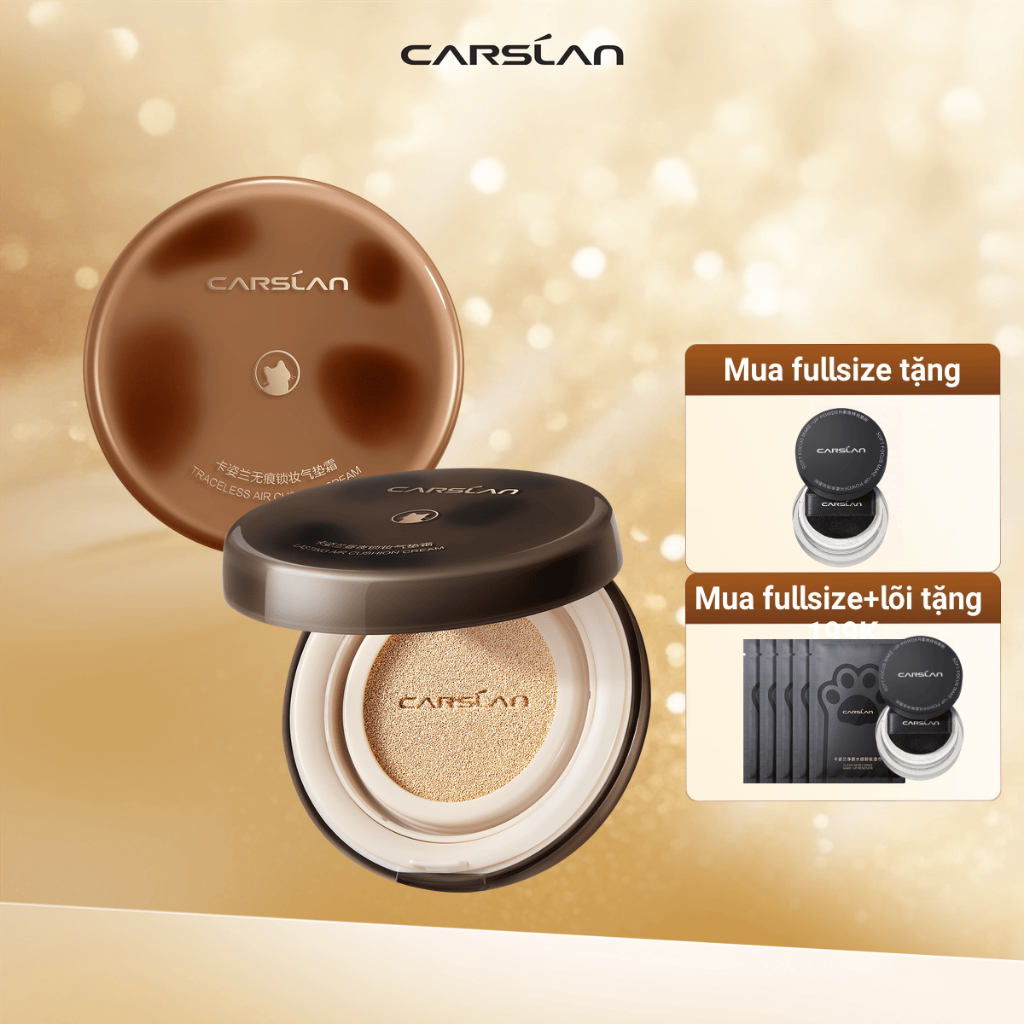 Phấn nước Lasting Carslan Cushion lâu dài Kiểm soát dầu Trang điểm mặt 13,5g