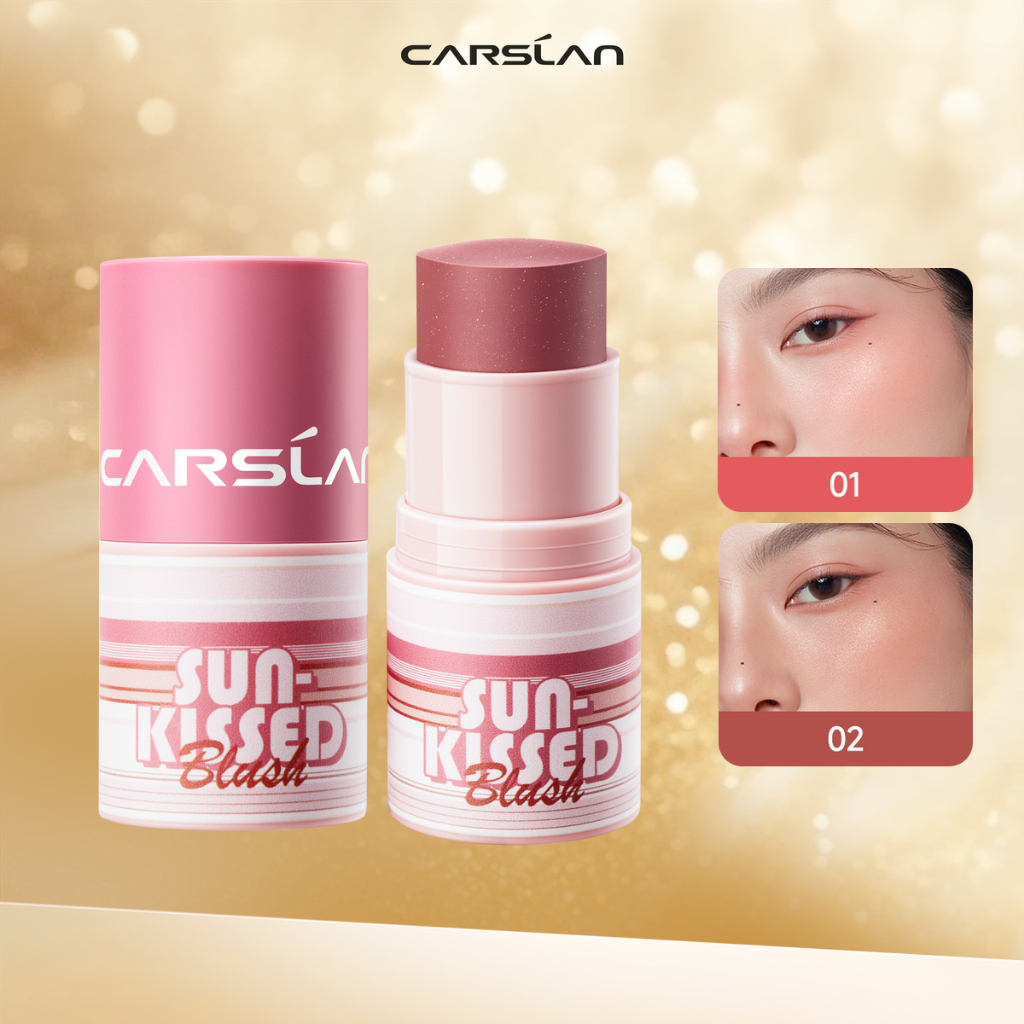 Kem má hồng Sun-Kissed Carslan Dạng Thỏi đa Năng Thành Phần Thiên Nhiên 6g