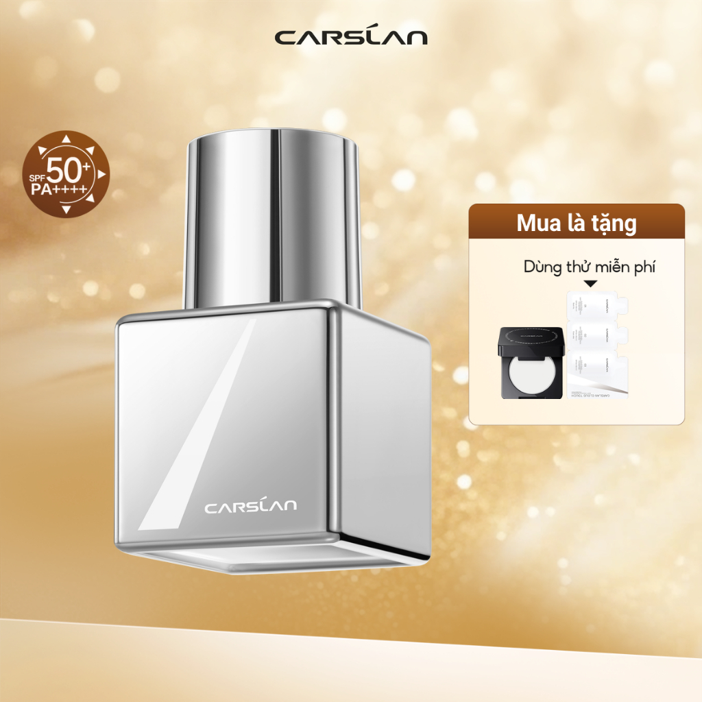 Kem Nền chống nắng Carslan White Magnet chống lem kháng nước SPF50+ PA++++ 30g