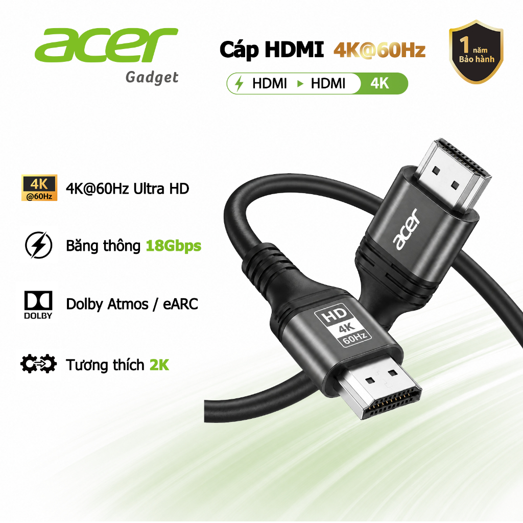 Acer gadget GaN 35W Sạc USB-A PD3.0 QC3.0 Củ Sạc Nhanh TypeC Cho IP 15 14 13 Pro Samsung Xiaomi iPad Pro PD35AC – ảnh mô tả chi tiết 9
