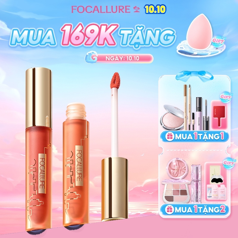 Focallure #Son Môi MordenUrban Mềm Mượt Dưỡng Ẩm Lâu Trôi Chất Lượng Cao