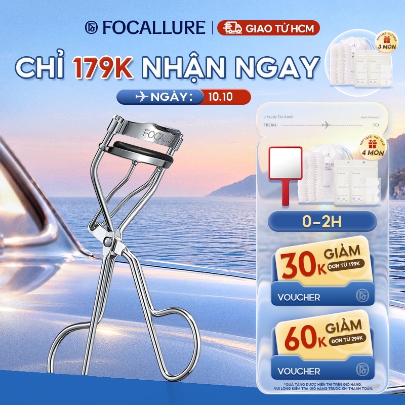 Dụng cụ bấm cong lông mi FOCALLURE cho hàng mi cong dài lâu 32g