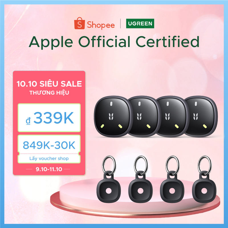 【UGREEN × Honkai: Star Rail】UGREEN Fine Track Mini 2 Thẻ Thông Minh Định Vị Thông Minh Chống Mất Finder Finder Định Vị IP68 Cho iPhone 18 Pro Max 18 Pro 17 Pro Max 17 Pro
