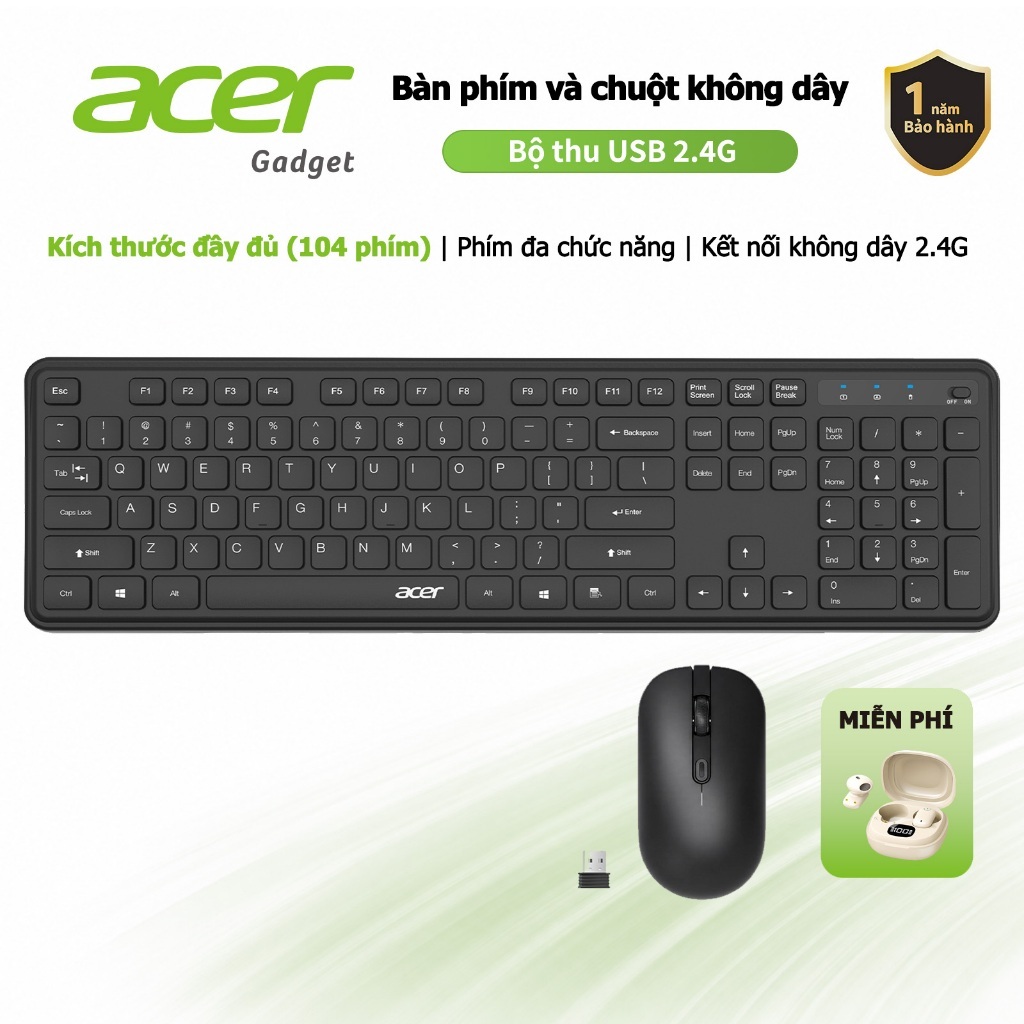 Acer gadget GaN 35W Sạc USB-A PD3.0 QC3.0 Củ Sạc Nhanh TypeC Cho IP 15 14 13 Pro Samsung Xiaomi iPad Pro PD35AC – ảnh mô tả chi tiết 14