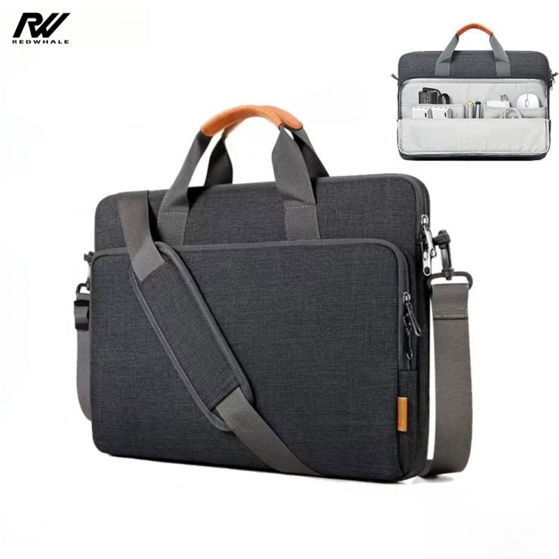 Túi Đựng Laptop 18 17 inch Chất Lượng Cao Lông Cừu Lót Chống Sốc Dây Đeo Vai Bảo Vệ Nữ Man15.6 14 13.3 inch
