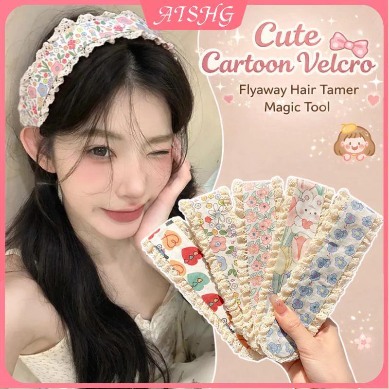 AISHG Ren Headband Nữ Tóc Neat Velcro Phụ Kiện Tóc