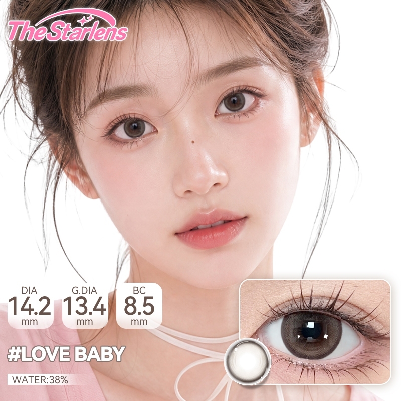 Kính áp tròng The Starlens, 10 chiếc 1 ngày, DIA 14.2-14.5mm, mềm mại dùng hàng ngày, cosplay, có độ (0-8) | BigBuy360 - bigbuy360.vn