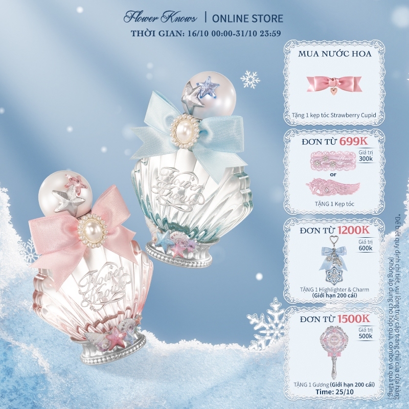 Nước hoa Flower Knows Shell 's Jewel Collection 50 ml