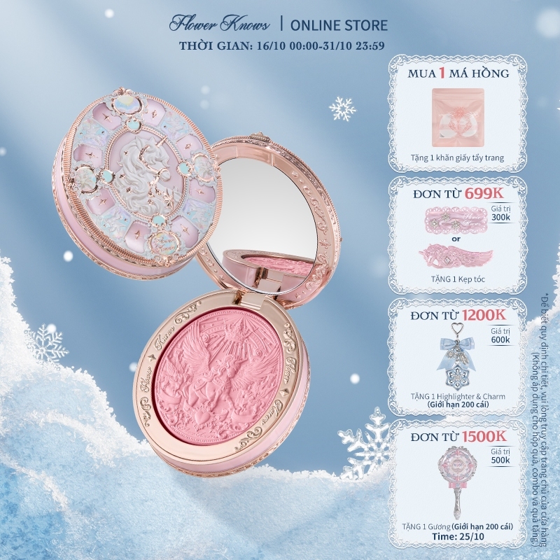 Bộ sưu tập Flower Knows Knight Unicorn Satin Blush