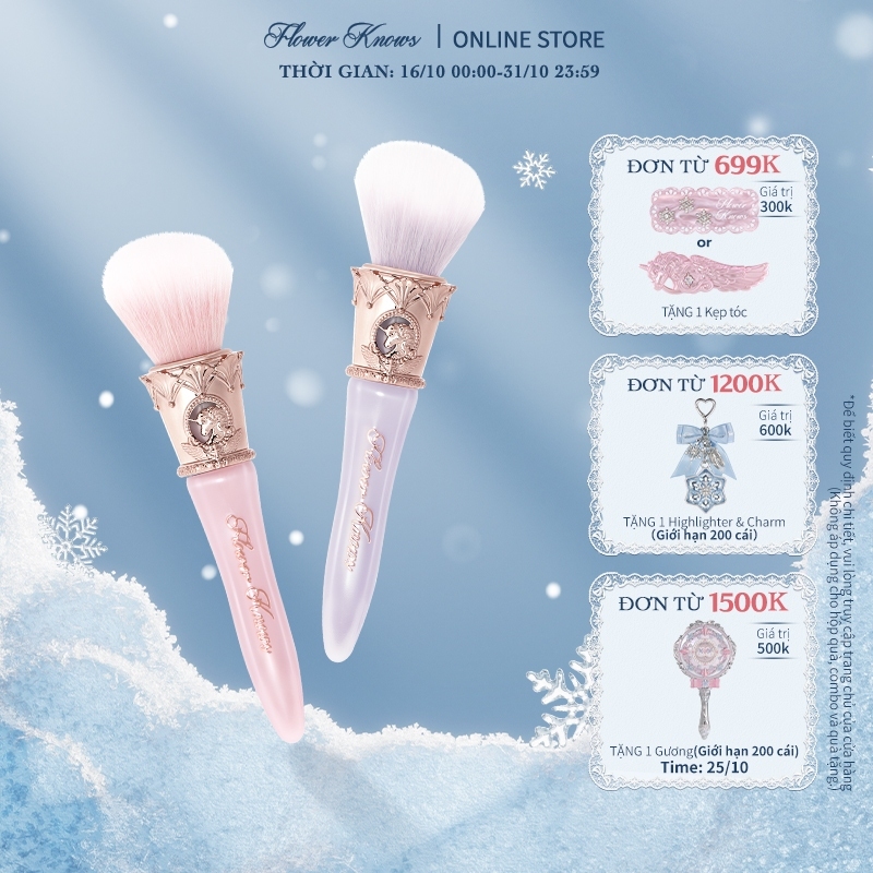 Flower know Knight Unicorn Collection Blush Brush