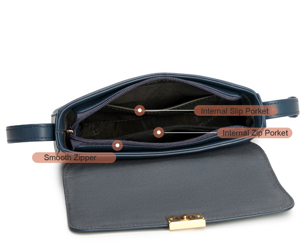 Mô tả Túi xách DAVID JONES da pu đeo chéo paris cho nữ - 8