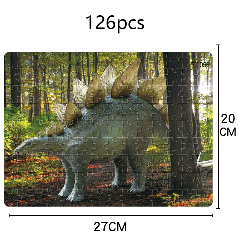 Mô tả LEQIAZHIXING Bộ Xếp Hình Khủng Long 126 Mảnh Cho Bé - 2