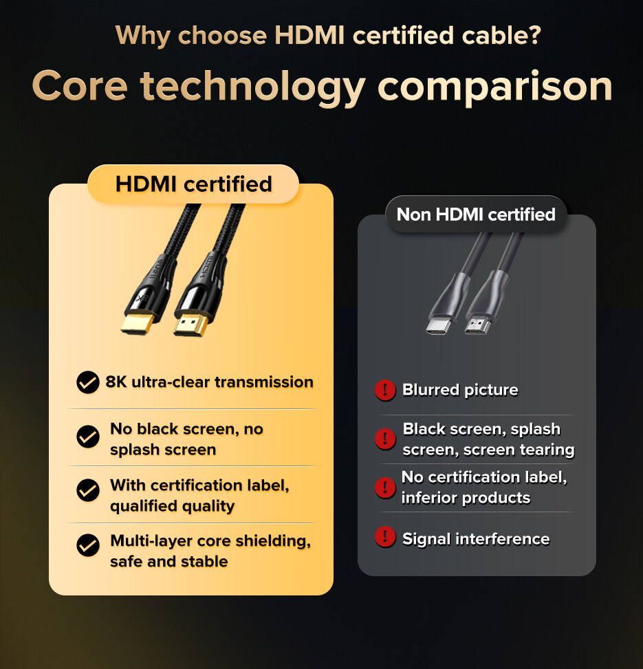 So sánh HDMI 2.1 vs 2.0