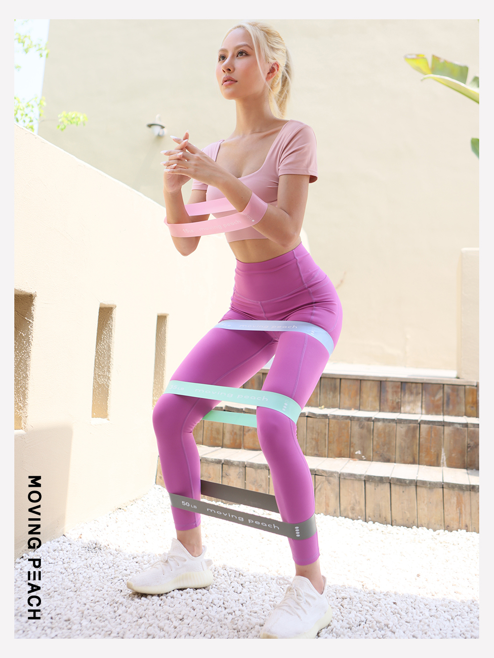 Mô tả MOVING PEACH 1 Dây Cao Su Latex Đàn Hồi Tập Thể Dục & Yoga - 4