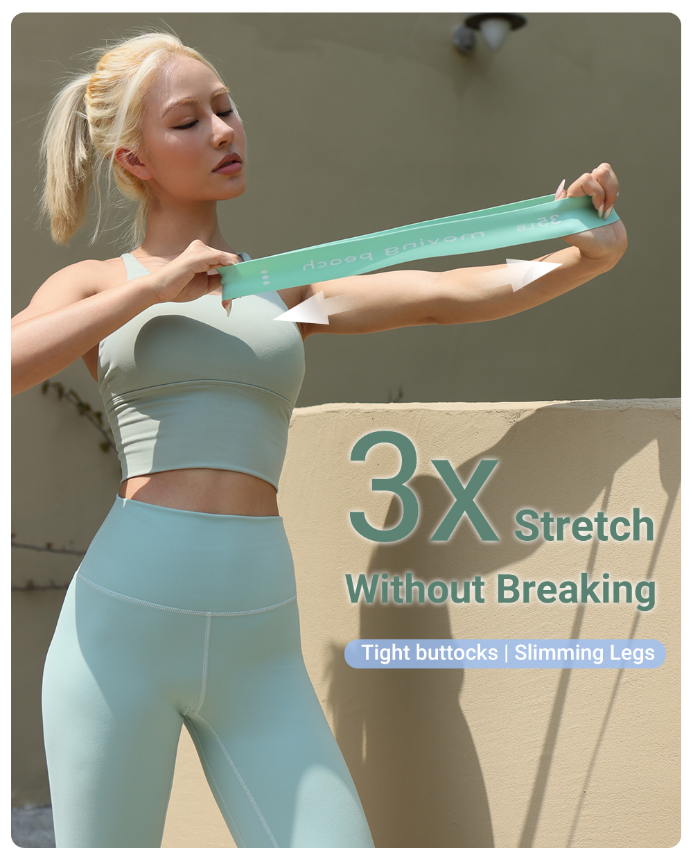 Mô tả MOVING PEACH 1 Dây Cao Su Latex Đàn Hồi Tập Thể Dục & Yoga - 1