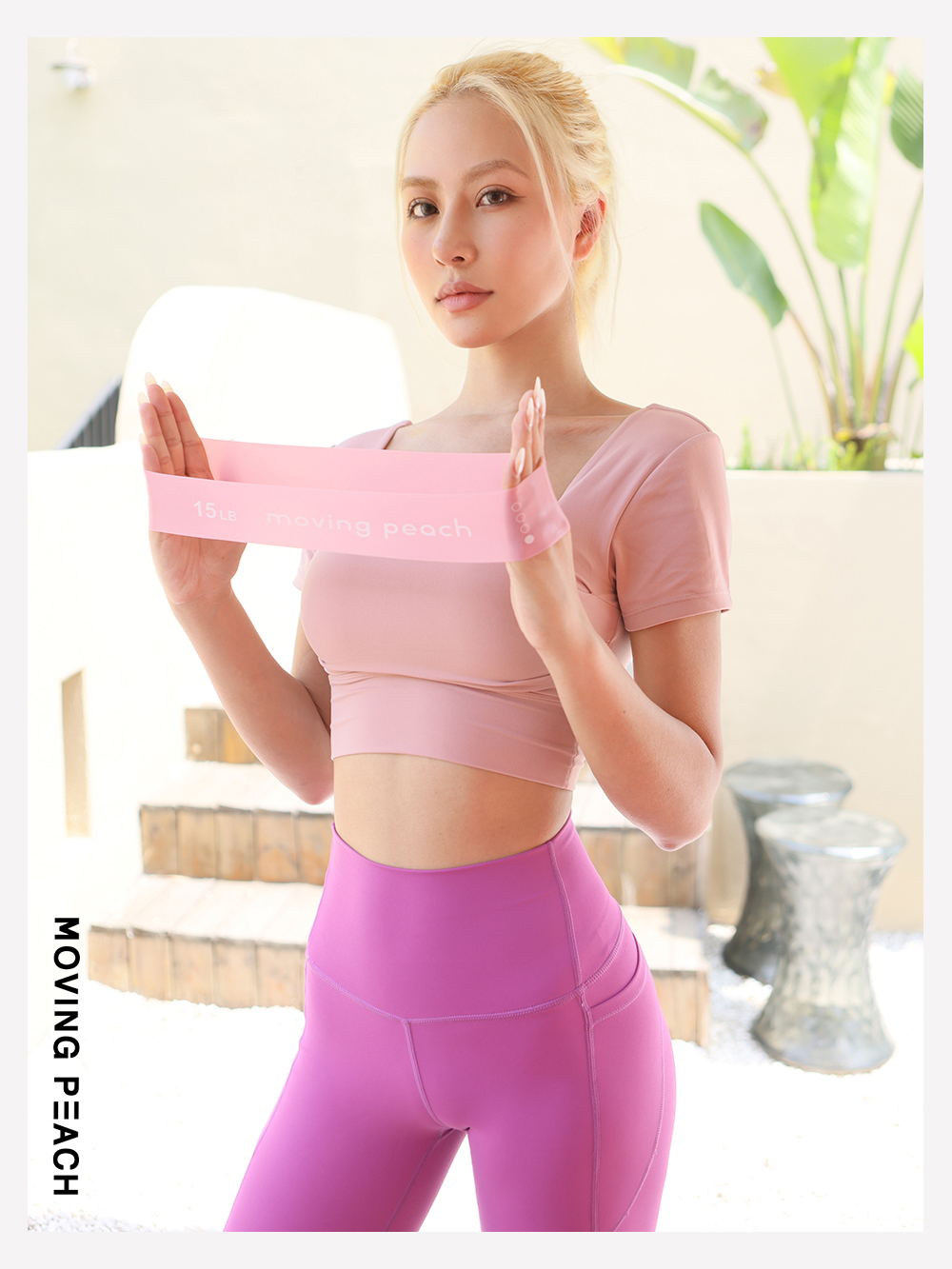 Mô tả MOVING PEACH 1 Dây Cao Su Latex Đàn Hồi Tập Thể Dục & Yoga - 7