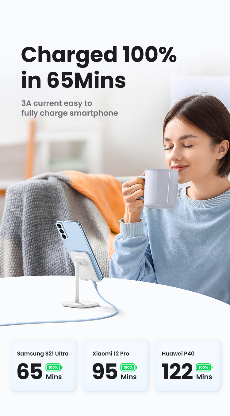 Ugreen 60W USB C sang Type C Cáp sạc nhanh PD cho Macbook Xiaomi Samsung POCO Cáp USB silicon lỏng – ảnh mô tả chi tiết 5
