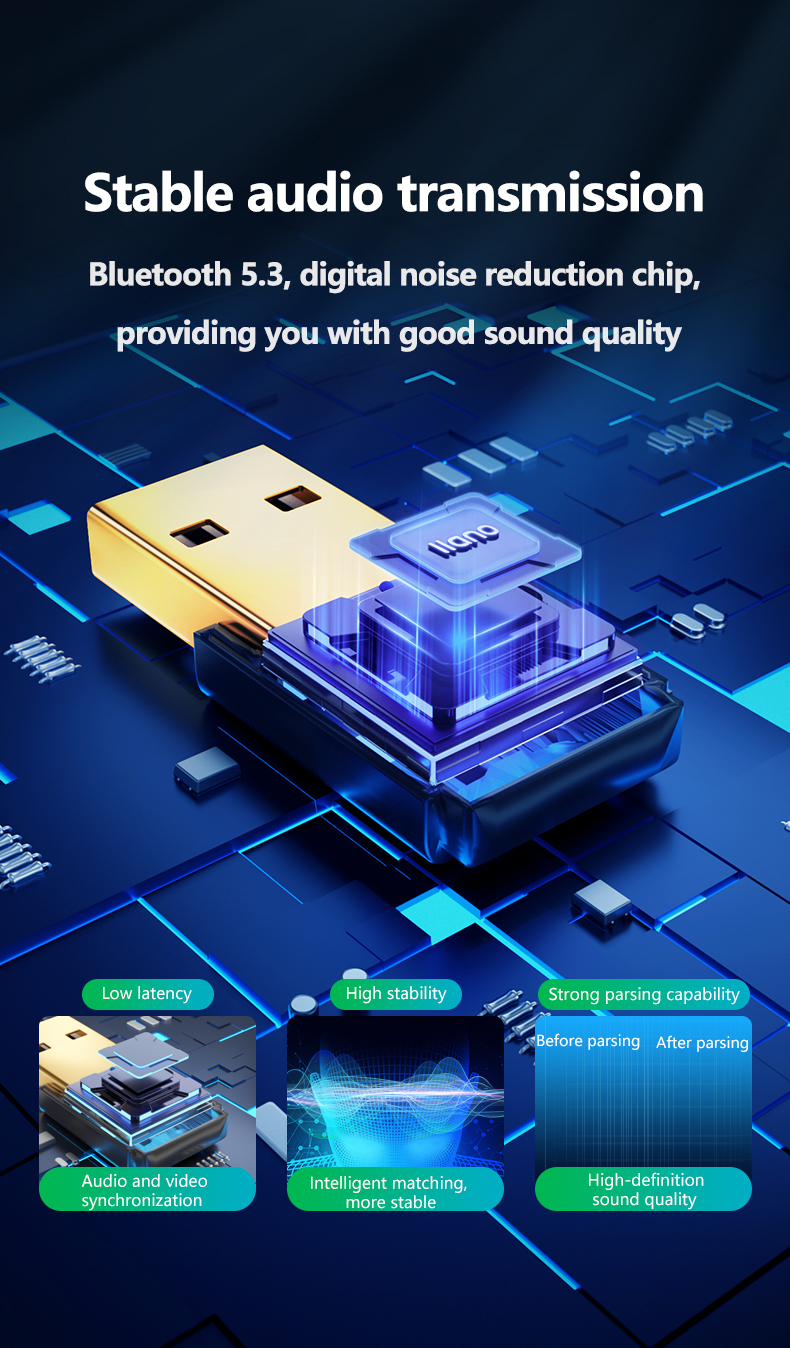 Tính năng Bộ chuyển đổi Bluetooth LLANO