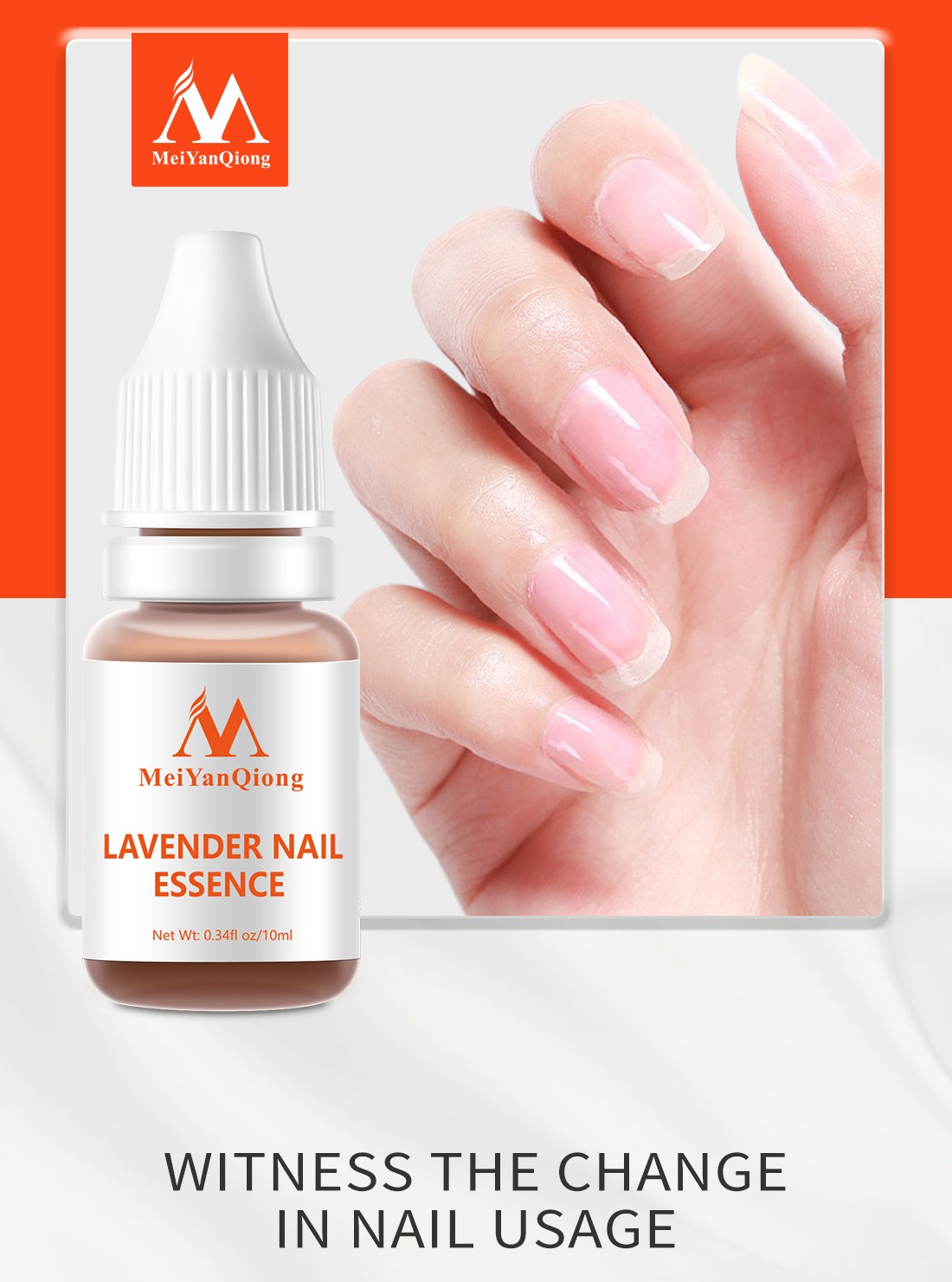 Mô tả MeiYanQiong Tinh Chất Hoa Oải Hương Hỗ Trợ Giảm Bệnh Nấm Móng 10Ml - 6