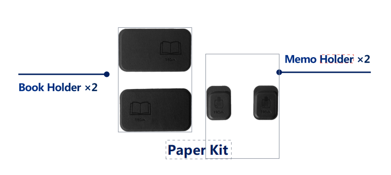 Mô tả MOFT Multi Functional Desk Mat Giá Đỡ Máy Tính Bảng Bằng Da pu Nhiều Góc Chống Nước Đa Năng - 2