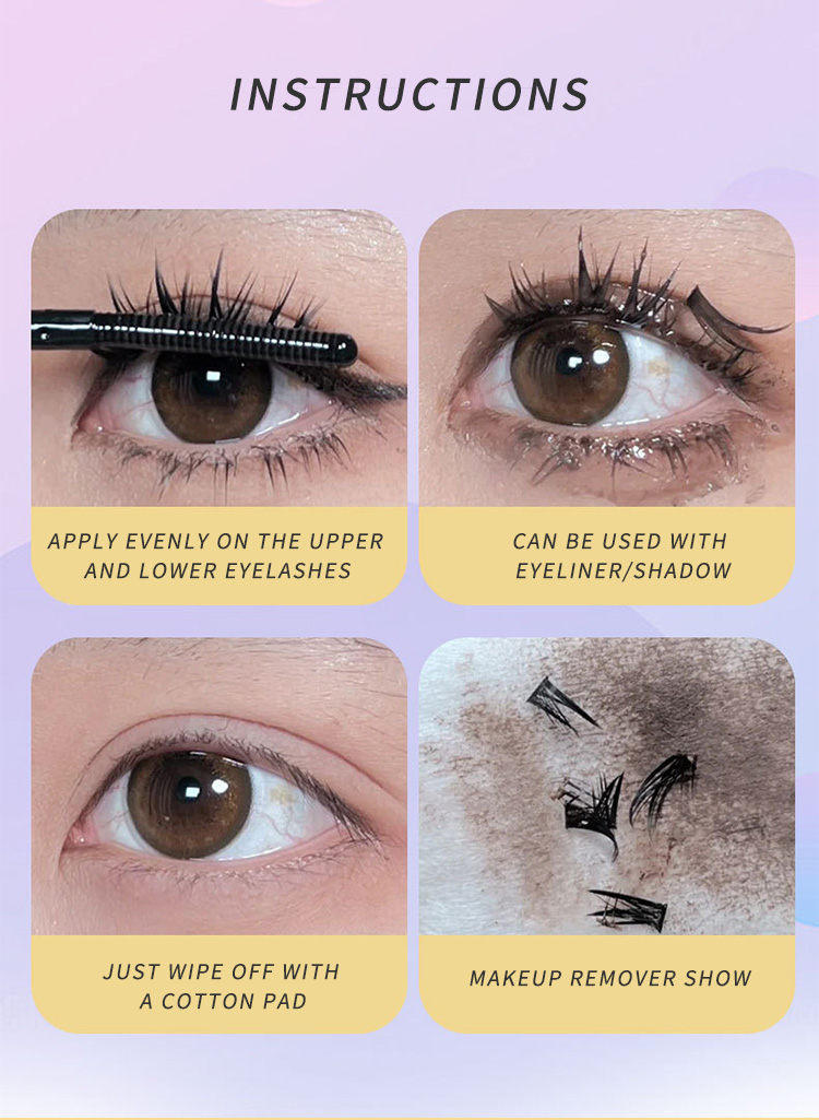 Mô tả Mascara GECOMO Tẩy Trang Lông Mi Tiện Dụng Chất Lượng Cao - 7