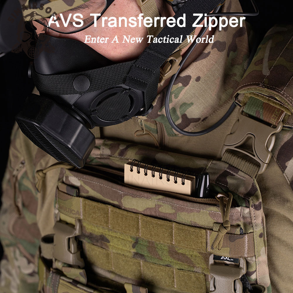 Sinairsoft YKK Dây Kéo Hai Chiều AVS Adapter Dây Kéo Thích Hợp Cho Crye ...
