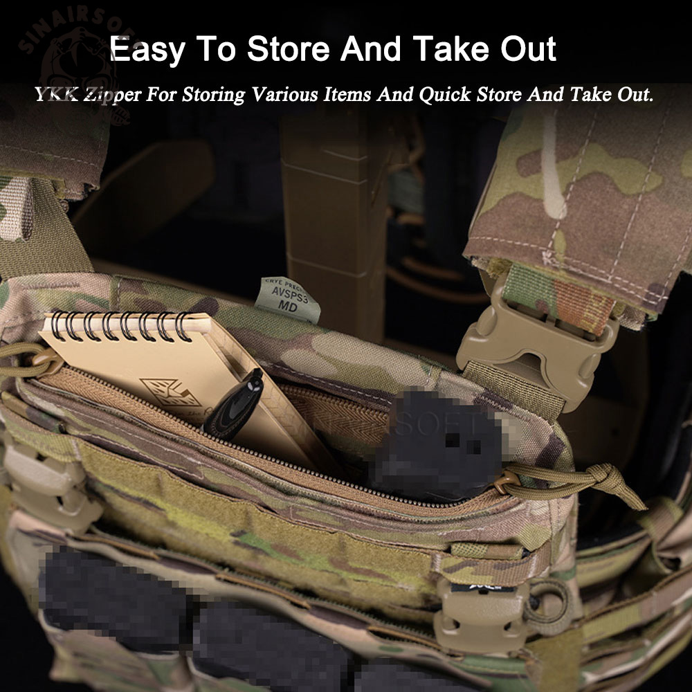 Sinairsoft YKK Dây Kéo Hai Chiều AVS Adapter Dây Kéo Thích Hợp Cho Crye ...
