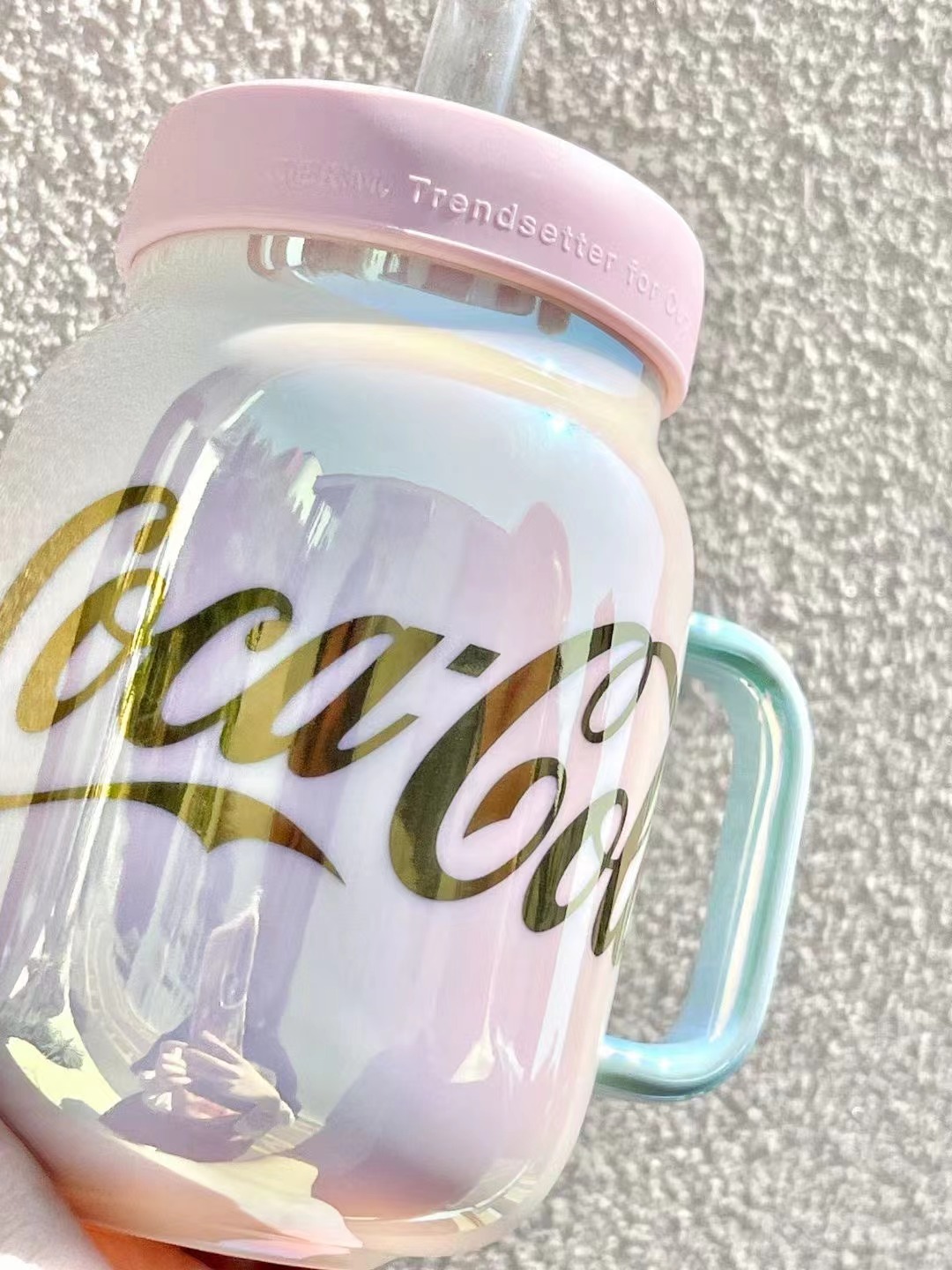 Mô tả Tea cup Germ capacity 730ml Ceramic water cup with tea strainer Coca Cola Co branded - 7