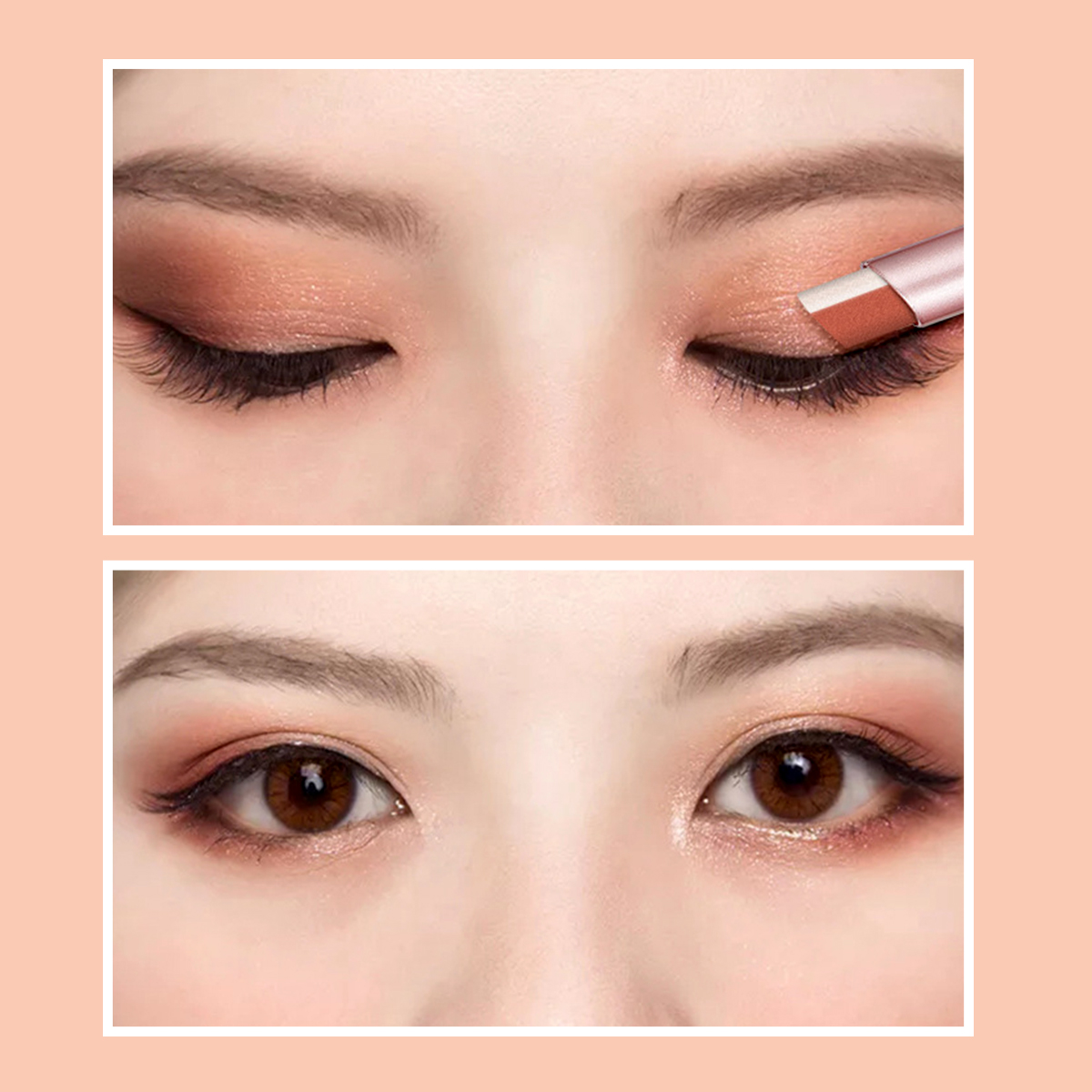 Mô tả Phấn Mắt IMAGIC Chống Thấm Nước Và Mồ Hôi Hai Màu Tiện Dụng - 3