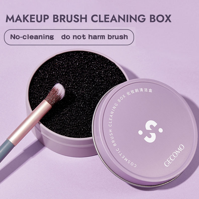 Mô tả Hộp Mút Vệ Sinh Cọ Trang Điểm 80ml Thương Hiệu GECOMO - 1