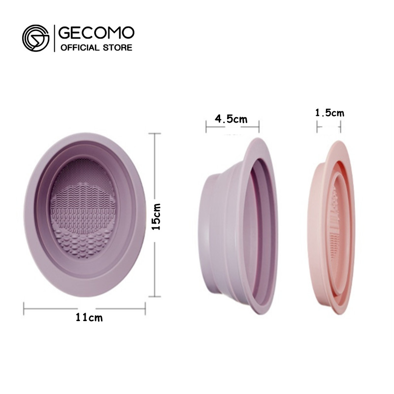 Mô tả Hộp Mút Vệ Sinh Cọ Trang Điểm 80ml Thương Hiệu GECOMO - 9